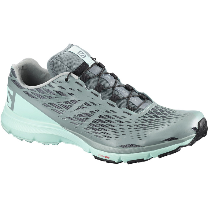 Salomon XA AMPHIB W Zapatillas De Running Mujer - Turquesa Claro / Gris - Colombia (18479-IPUR)